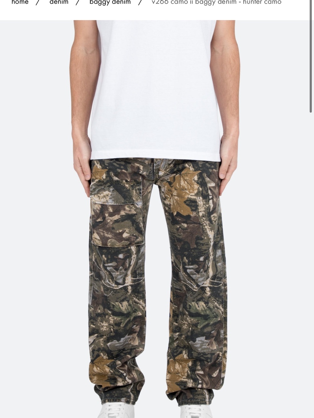 MNML Real Tree Camo Cargo Pants size 30